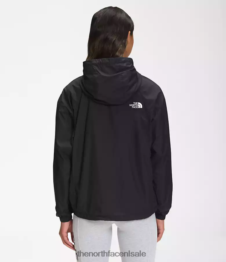 vrouwen hydrenaline jas 2000-25\\ lengte The North Face P464ZN672 kleding tn zwart
